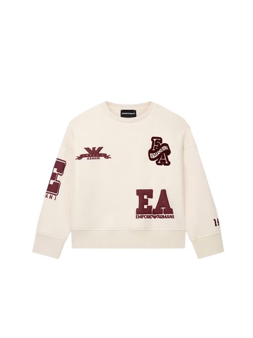 Felpa, bambino, logata. EMPORIO ARMANI | EB001389 AF10126U1009